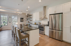 Picture of a gorgeous kitchen after a remodel.